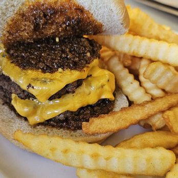 Andrew's Family Restaurant - Double chili cheeseburger with fries. I enjoyed it. - American Near Me - Wingate, North Carolina Andrew's Family Restaurant - Double chili cheeseburger with fries. I enjoyed it. - American Near Me - Wingate, North Carolina