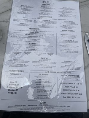 Menu photo 7 GG's Bistro Laguna Beach, CA Menu photo 7 GG's Bistro Laguna Beach, CA
