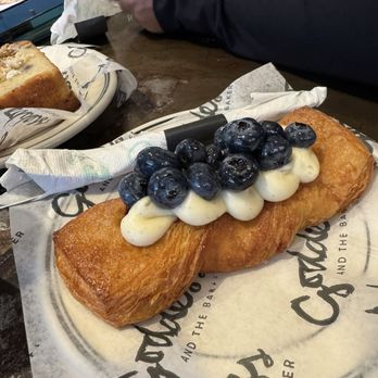 Goddess and the Baker, 44 E Grand - Chantilly Cream & Berry Croissant - Bakeries Near Me - Chicago, Illinois