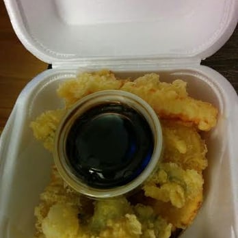 Sushi Rang - Tempura. Comes with a crab leg, potato, broccoli, green bean, squash, yam and dipping sauce. - Japanese Near Me - Cranbrook, British Columbia Sushi Rang - Tempura. Comes with a crab leg, potato, broccoli, green bean, squash, yam and dipping sauce. - Japanese Near Me - Cranbrook, British Columbia