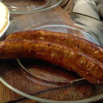 La Note - Spicy Merguez Sausage (side order) ($4.50) - French Near Me - Berkeley, California La Note - Spicy Merguez Sausage (side order) ($4.50) - French Near Me - Berkeley, California