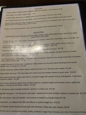 Menu photo 8 Sean O'Casey's Omaha, NE Menu photo 8 Sean O'Casey's Omaha, NE