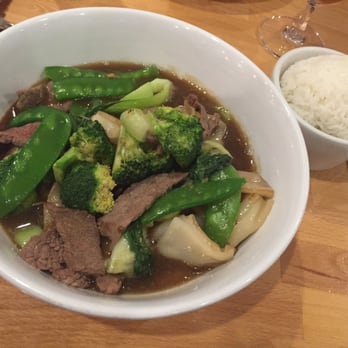 Tee’ Thai Flavors - Beef rad na noodle soup. - Thai Near Me - Bethpage, New York Tee’ Thai Flavors - Beef rad na noodle soup. - Thai Near Me - Bethpage, New York