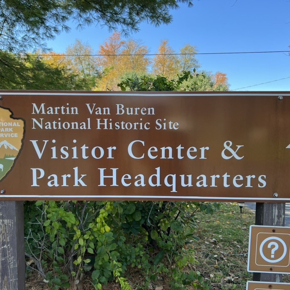 Martin Van Buren - Entry sign - Landmarks & Historical Buildings Near Me - Kinderhook, New York