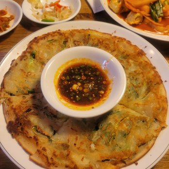 Myung Dong 1st Ave - Scallion Pancake - Korean Near Me - Allston, Massachusetts