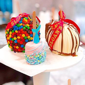 Sloan's - Doral - Apples covered with sweet yumminess - Ice Cream & Frozen Yogurt Near Me - Doral, Florida Sloan's - Doral - Apples covered with sweet yumminess - Ice Cream & Frozen Yogurt Near Me - Doral, Florida