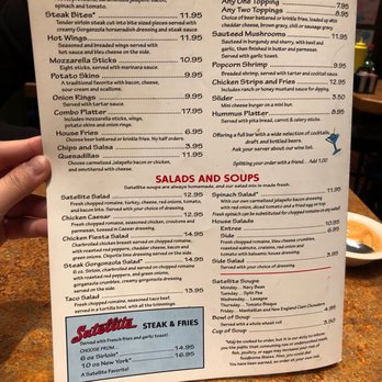 The Satellite Diner - Back of menu - Breakfast & Brunch Near Me - Spokane, Washington The Satellite Diner - Back of menu - Breakfast & Brunch Near Me - Spokane, Washington