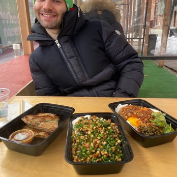 Win Son - scallion pancake, veggie fly's head and lou rou fan - Taiwanese Near Me - Brooklyn, New York