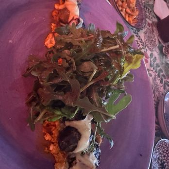 The Hummingbird - Grillo, octopus, corny potato chorizo, mousse, Spanish paprika - Peruvian Near Me - Los Angeles, California The Hummingbird - Grillo, octopus, corny potato chorizo, mousse, Spanish paprika - Peruvian Near Me - Los Angeles, California