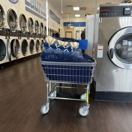 My dry and folded laundry