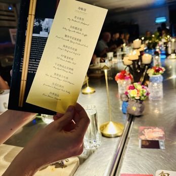 Ling Kitchen - Gift at the end of the- menu and chopsticks - Diners Near Me - Austin, Texas