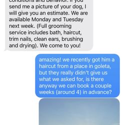 A's Mobile Dog Grooming