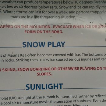Mauna Kea Visitor Information Station - Snowboarding in Hawaii!? - Visitor Centers Near Me - Hilo, Hawaii Mauna Kea Visitor Information Station - Snowboarding in Hawaii!? - Visitor Centers Near Me - Hilo, Hawaii