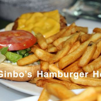 Ginbos Hamburger House - a hamburger and fries - Burgers Near Me - Bronx, New York Ginbos Hamburger House - a hamburger and fries - Burgers Near Me - Bronx, New York