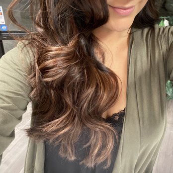 Sassy Do's - Tiffany was able to give a nice caramel tone to my old damaged balayage color - Hair Salons Near Me - San Bernardino, California Sassy Do's - Tiffany was able to give a nice caramel tone to my old damaged balayage color - Hair Salons Near Me - San Bernardino, California