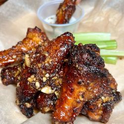 Garlic wings
