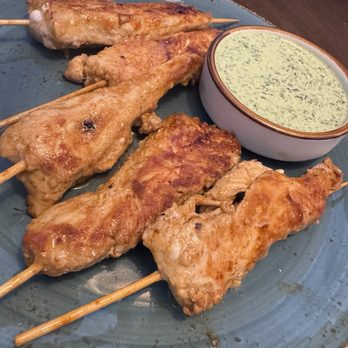 Atlas Restaurant & Bar - Chicken scewers - Bars Near Me - Brooklyn, Michigan