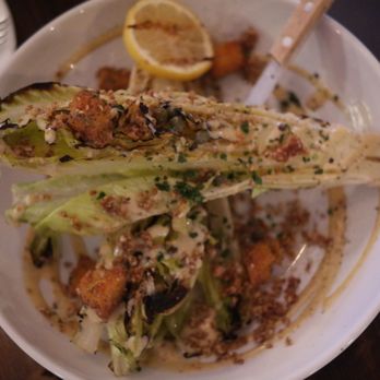 Modern Love Brooklyn - Grilled Caesar salad - Vegan Near Me - Brooklyn, New York