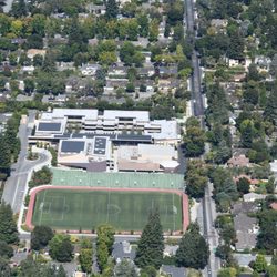 Hillview School - As seen from the air
