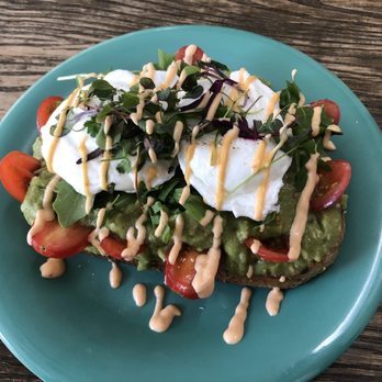 Wild Oak Cafe - Avocado Toast with Poached Eggs - Cafes Near Me - Glendale, California Wild Oak Cafe - Avocado Toast with Poached Eggs - Cafes Near Me - Glendale, California