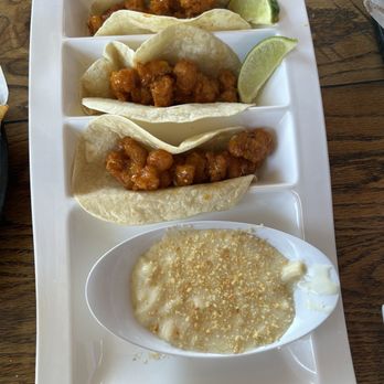 Crabby's Dockside - Boom boom shrimp tacos - Seafood Near Me - Clearwater Beach, Florida