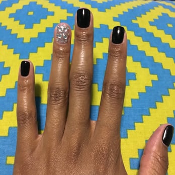 Akiko Nails - Gel nails with crystals - Nail Salons Near Me - New York, New York