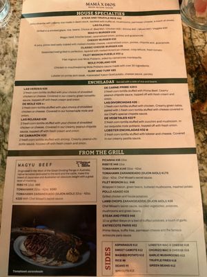 Menu photo 2 Mama por Dios San Diego, CA