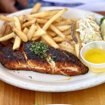 Brophy Bros - Blacken halibut - Seafood Near Me - Santa Barbara, California