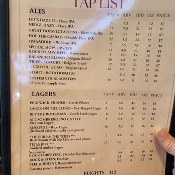 Balanced Rock Brewing - Beer list - Breweries Near Me - The Colony, Texas