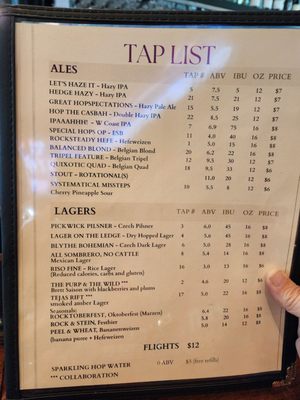 Menu photo 7 Balanced Rock Brewing The Colony, TX