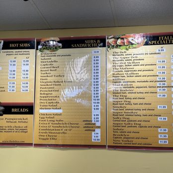 The Deli - Menu - Delis Near Me - Leesburg, Virginia