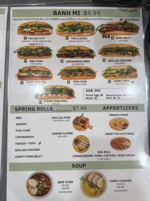 Menu photo 4 Whip X Banh Mi Las Vegas, NV