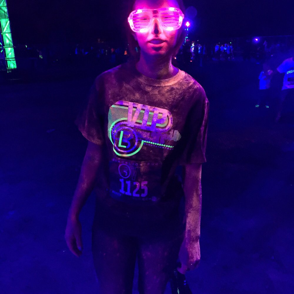 Blacklight Run - Looking cool in all the lights - Races & Competitions Near Me - Bakersfield, California