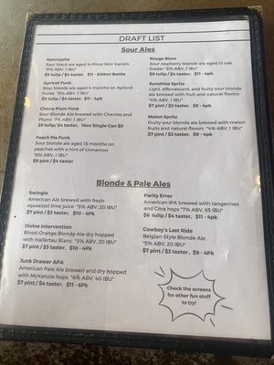 Menu photo 8 Alpha Brewing Saint Louis, MO