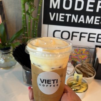 Vieti Coffee - Latte (ICED) - Coffee & Tea Near Me - Dallas, Texas Vieti Coffee - Latte (ICED) - Coffee & Tea Near Me - Dallas, Texas