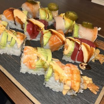 Sushi Island - Bubba Gump Roll, Crazy Yellowtail Roll, Fat Boy Roll - Japanese Near Me - Winter Park, Florida Sushi Island - Bubba Gump Roll, Crazy Yellowtail Roll, Fat Boy Roll - Japanese Near Me - Winter Park, Florida