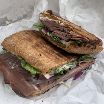 Urban Deli - Bleu Welsh Roast Beef Panini - Delis Near Me - Baltimore, Maryland