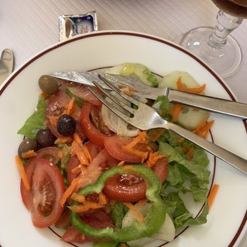 Algarve Steak House - Salad with more veggies that is standard in the region. Yum.  Part one of the 11 euro tourist menu. - Steakhouses Near Me - Monte Gordo, 08