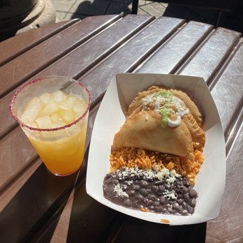 La Cantina - Empanadas con queso & The Wild One margarita - Mexican Near Me - Lake Buena Vista, Florida La Cantina - Empanadas con queso & The Wild One margarita - Mexican Near Me - Lake Buena Vista, Florida