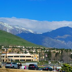 Yucaipa High School - Yucaipa HighsSchool California under beautiful spring time skies!