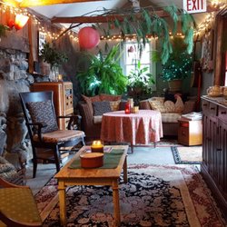 Ruby's Barber Shop - The relaxed seating area of Ruby's Barber Shop located in historic Wickford Village, North Kingstown RI 02852. Established in 2011.