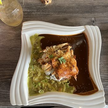 Vinya - Chicken mole! - Wine Bars Near Me - San Diego, California