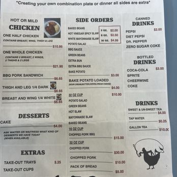 Keaton's Barbecue - Menu 6/5/26 - Barbeque Near Me - Cleveland, North Carolina