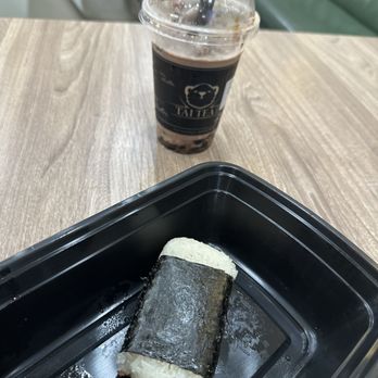 Tai Tea x The V Kitchen - Oreo crumble with spam musubi - Vietnamese Near Me - Anaheim, California