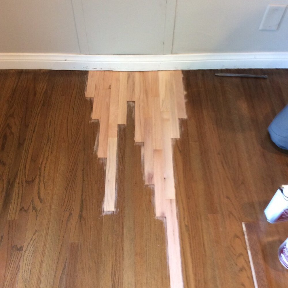 Walk On Wood - They replaced the damaged boards with precision - Flooring Near Me - Ontario, California