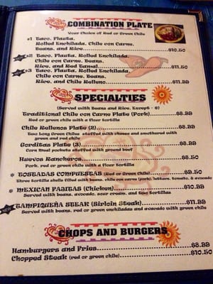 Menu photo 3 Nopalito Restaurant Las Cruces, NM