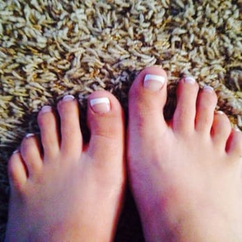 Signature Nails And Spa - White tip gel pedicure $40 - Nail Salons Near Me - Vancouver, Washington