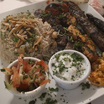 Jafra Mediterranean Restaurant - Mixed grill kebab plate - Mediterranean Near Me - St. Peters, Missouri Jafra Mediterranean Restaurant - Mixed grill kebab plate - Mediterranean Near Me - St. Peters, Missouri