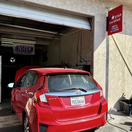 My car getting star certified smog certificate