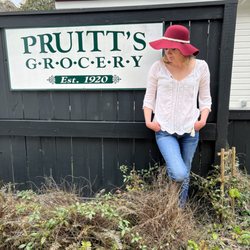 Pruitt’s Grocery House - Mr. Pruitt's original sign